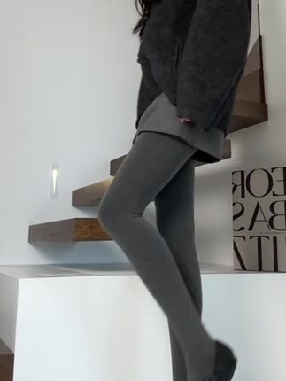 摩卡慕斯棕色打底裤女加绒加厚微压显瘦丝袜美拉德经典咖色连裤袜