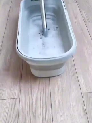 升级免手洗拖把加厚45cm家用大面板不锈钢杆干湿两用免洗大号拖布方面不贵又实用