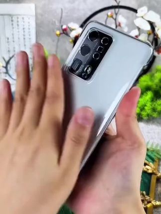 华为P40 Pro+手机壳防摔高级感清透超薄透明无边框散热高端保护套#华为手机壳#爆款手机壳#手机壳#个性手机壳#华为P40Pro手机壳