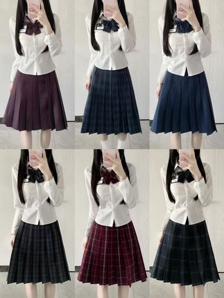 55中裙套装#jk推荐 #jk穿搭 #百褶裙少女 #jk制服女孩 #jk裙