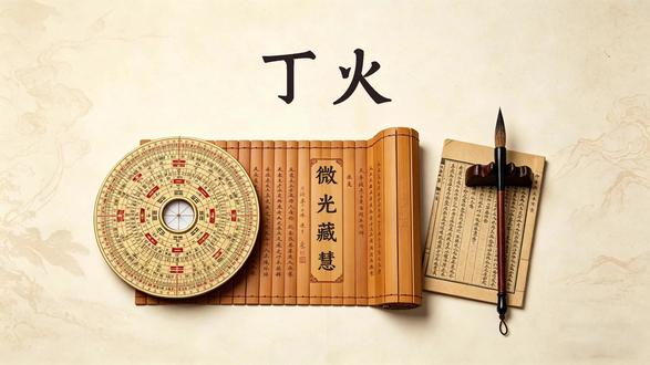 丁火微光,暗藏锋芒,星星之火,亦可燎原