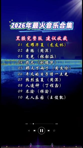 抖音最火音乐合集!#热门音乐🔥 #音乐种草计划 #抖音音乐合集#完整版歌曲 #音乐治愈