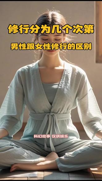 修行分为几个次第,男性跟女性修行的区别#科普修行#道医九宫格#善知识分享#开悟觉醒#修行次第