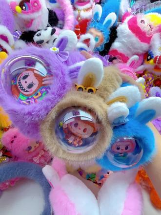 拉布布耳暖 愿你冬天有耳暖#我的手工作品 #也太可爱了吧