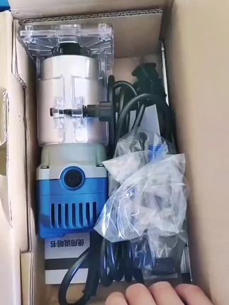 东成M1P-FF04-6修边机铝塑板开槽机,木工修边倒角小锣机雕刻机#东成电动工具 #修边机 #开槽机