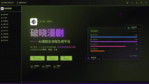 破晓漫剧_团队空间功能 破晓漫剧提供了团队空间功能可以让团队高效进行漫剧的生产,主要功能有:团队资源库、团队在线人数显示、团队聊天频道、团队编辑实时同步#AI #漫剧 #漫剧制作 #动漫