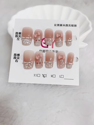 #美甲分享 #穿戴甲 #好看的美甲 #穿戴甲手工ins #仙女必备