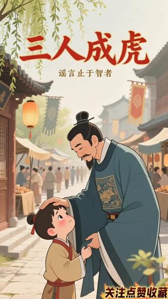 #三人成虎 #成语故事#中国文化博大精深