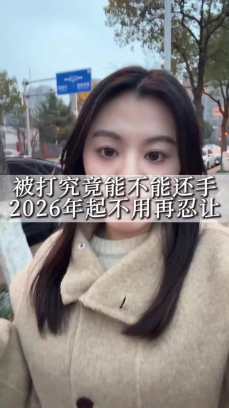 被打能不能还手,2026起不用再忍让#长沙律师 #正当防卫#互殴#法律科普 #长沙王欣律师