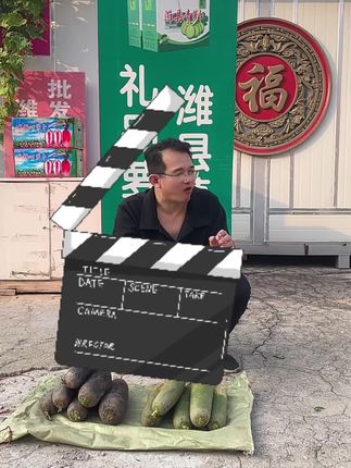 #强烈推荐 真是难为大哥啦,为了卖个萝卜逼成啥样了,潍坊萝卜,好吃不辣嘎巴脆!中秋佳节送礼佳品!想吃的家人们下单包邮到家妥妥的!#快来围观 #新农人计划 #好货推荐