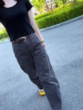 #看过来 #显高显瘦显腿长 #ootd穿搭 #ootd #弯刀裤