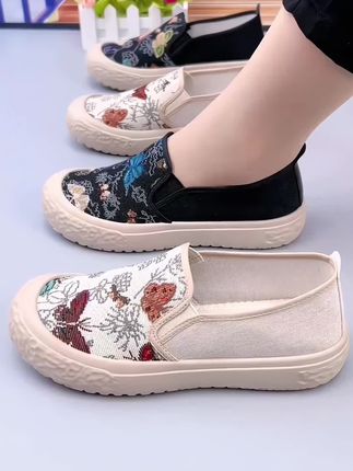 #渔夫鞋妈妈鞋 #老北京帆布鞋 #女鞋分享