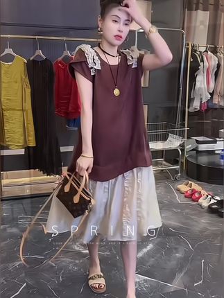 #大码女装#连衣裙 #气质穿搭 #时尚穿搭