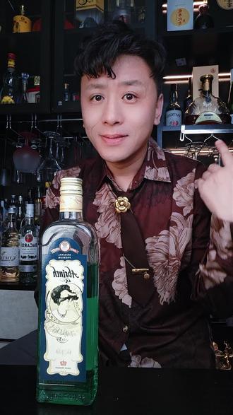 半杯就倒?午后之死#鸡尾酒 #调酒 #苦艾酒 #微醺的感觉刚刚好