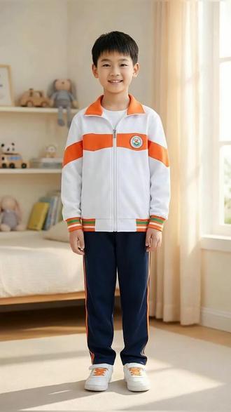 #天津校服 #汉沽中心小学 新的一年,让孩子们穿上最美的校服🎉