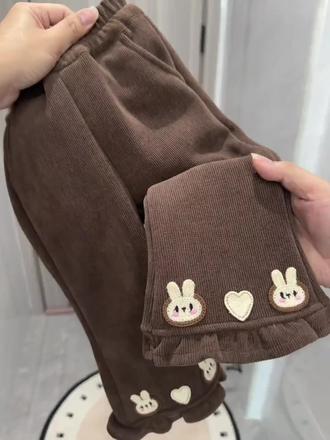 时尚加绒喇叭裤#高品质童装#谁穿谁好看系列#柔软舒适#加绒裤子 #裤子@DOU+好生意 @DOU+小助手