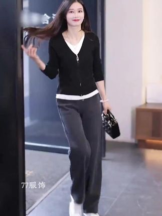 #针织衫 #秋季穿搭 #大码女装 #高级感穿搭