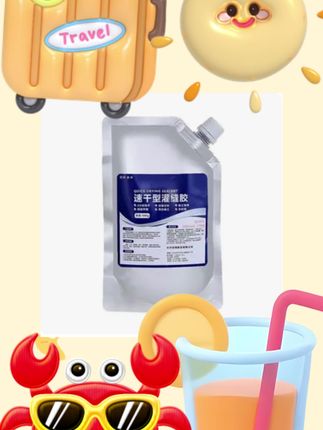 速干型灌缝防水胶屋顶裂缝阳台水泥地面开裂水池裂缝填补防水堵漏