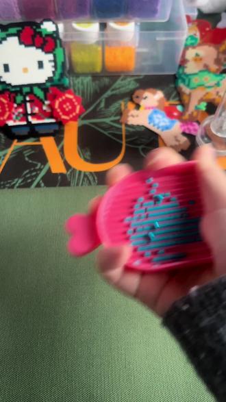 拼豆人快看这款适合所有人使用的拼豆笔#拼豆 #拼豆豆 #手工diy #diy #拼豆工具