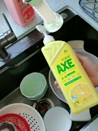 斧头牌洗洁精@DOU+上热门