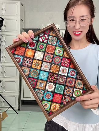 #摆件#托盘#托盘摆件#波西米亚风#超便宜超划算