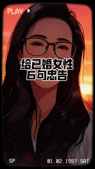 已婚女人必看:6条清醒法则
#女性智慧#婚姻家庭#郭延娇
