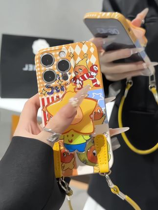 太喜欢这个插画星星人挂绳手机壳了~ 我好朋友会给我安排的对吧!#这个手机壳真的长在我心巴上了 #个性#在抖音入手的好东西