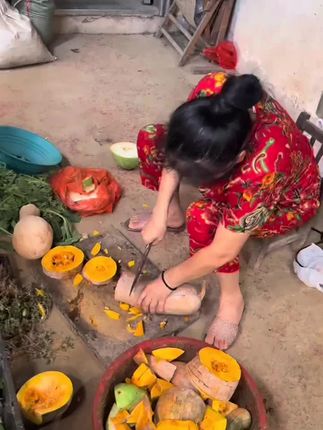 新款涡轮增压的碎菜机,打老南瓜喂鸡鸭特别方便 #碎菜机喂鸡家用 #养殖好帮手 #省时省力省人工 #家用饲料粉碎机
