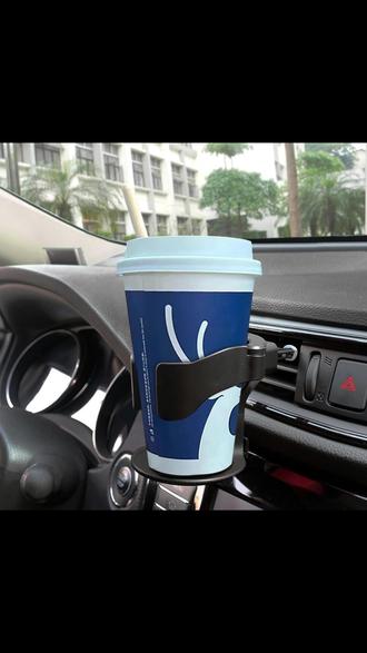 汽车车载水杯架车载多功能空调出风口饮料茶杯产品置物固定支架