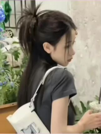 #半扎鸡毛头 #发型教程 #扎发教程