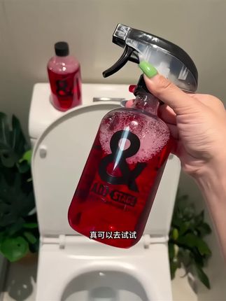 马桶清洁剂留香玫瑰香氛泡泡清洁强效厕所 除垢洁厕剂多功能#马桶清洁剂推荐 #马桶清洁