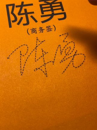 陈勇一笔商务签#签名设计