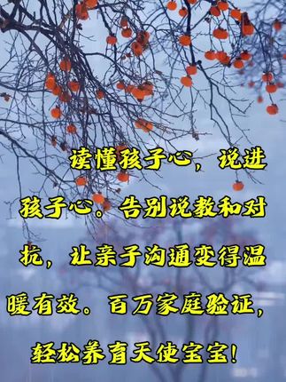 《如何说孩子才会听,怎么听孩子才会说?》尊重感受、寻求合作、代替惩罚、如何赞赏、应对愤怒”珍贵方法和技巧,使父母在最短时间内得心应手,学会沟通,把和孩子的矛盾化解于无形之中。
