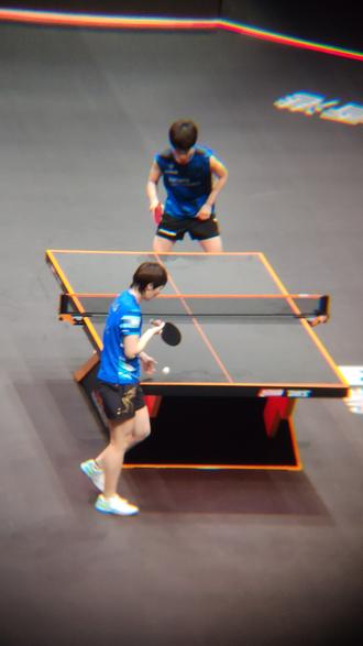 总要见一次吧
总算见到了#王曼昱 #WTT香港总决赛