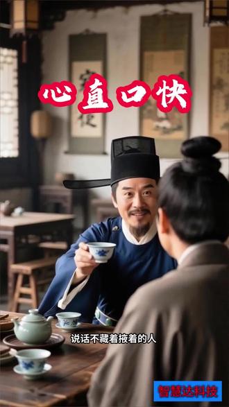 一天一条学成语:心直口快 #成语故事 #小学语文