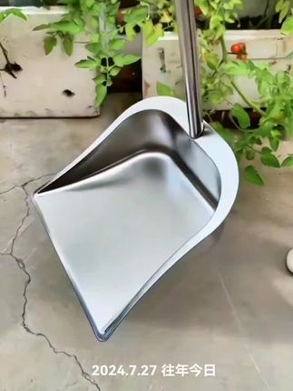 不锈钢垃圾铲子加厚单个簸箕家用加大小号特厚铁撮箕畚斗扫把套装 #结实耐用 #垃圾铲 #强烈推荐 #清洁神器 #生活好帮手