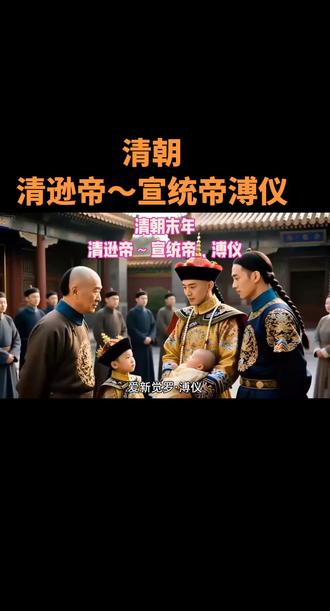 清逊帝~宣统帝、溥仪#历史 #故事 #皇帝
