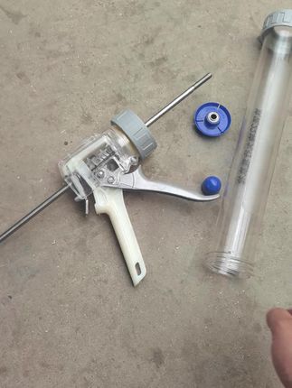 22轴改装透明软胶枪 #实用五金工具 #专业打胶#胶枪#门窗安装
