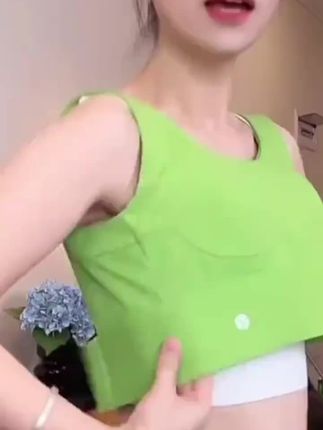 一款让你心动的运动背心,运动美美哒#瑜伽#普拉提#跑步跳操#有氧运动#健身穿搭