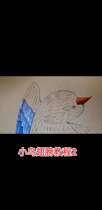 小白如何绣翅膀#苏绣#非遗传承#我的刺绣作品