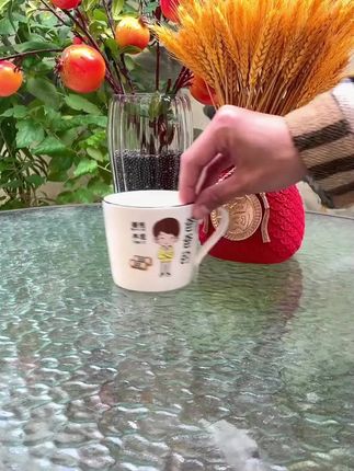 网红亲子陶瓷马克杯,全家个性喝水好选择! #网红马克杯 #网红牛奶杯 #家用好物 #家用喝水杯 #亲子用品