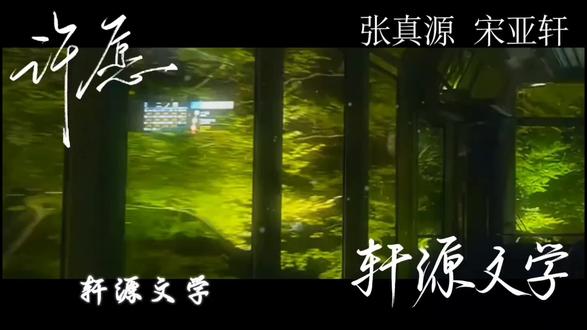 #轩源#源轩#愿安#许愿x.y
轩源文学 3| 张真源 宋亚轩 这场“愿安”之约