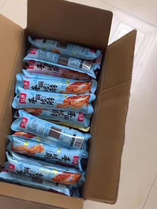 #抖音ufo我要上热门 红派卤味氮气烤脖30g*20根风干鸡脖即食解馋小零食寝室抗饿小零食#食品安全 #好物推荐 #好物推荐官 #严选好物