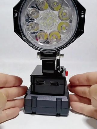 #手提照明灯#电池应急工作灯#电动DIY家装#led灯源