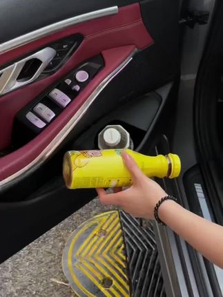 车载车门边水杯架汽车座椅背收纳袋车内手机放置盒侧边储物垃圾桶