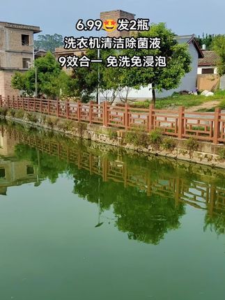 一定要定期清洗洗衣机,6.99到手2大瓶,免洗免浸泡,好用又方便#洗衣机清洗 #洗衣机清洁剂#洗衣机清洁除菌液