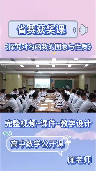 《探究对勾函数的图象与性质》【省赛获奖课】高中数学-优质公开课(含课件教案)