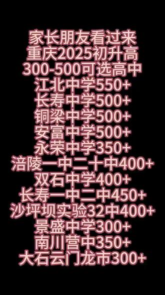 初升高择校咨询#初升高择校