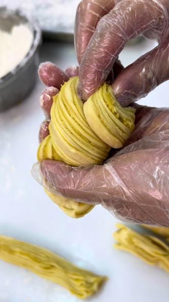 纯手工制作的油旋饼#手作匠心