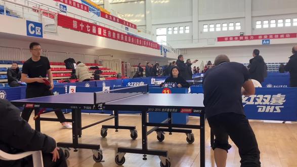 2025年12月20日教育系统第17届局长杯乒乓球比赛